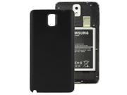 Plastic Replacement Battery Cover for Samsung Galaxy Note III N9000 Black