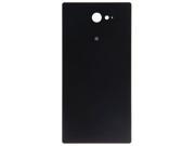 High Quality Back Cover Replacement for Sony Xperia M2 Black