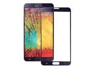 Front Screen Outer Glass Lens for Samsung Galaxy Note 3 Neo N7505 Dark Blue