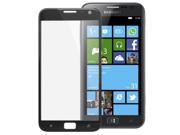 High Quality Front Screen Outer Glass Lens for Samsung ATIV S i8750 Black