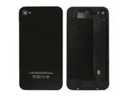 High Quality Glass Back Cover for iPhone 4 Black