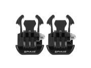 PULUZ Horizontal Surface Quick Release Buckle for GoPro HERO4 3 3 2 1 Pack of 2