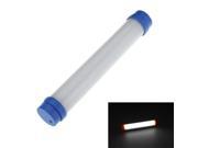 USB Rechargeable 2.5W 5 Modes Outdoor LED Light Tube Length 20cm Blue