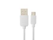 HAWEEL High Speed 35 Cores Micro USB to USB Data Sync Charging Cable for Samsung Galaxy S6 S5 S IV LG HTC Length 1m White