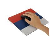 Stylish Russia Flag Pattern Mouse Pad Size 22cm x 18cm