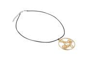 Geometric Figure Style Pendant Necklace Sweater Chain Gold