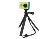 Portable Folding Tripod with Lanyard Screw Rod and Adapter for Xiaomi Yi Sport Camera