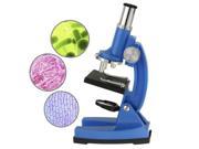 10X 45X Digital Biological Microscope Set for Children Blue