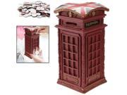 British Vintage Style Telephone Booth Money Box