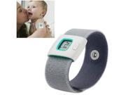 Wearable Health Monitor Wristband Bluetooth Smart Thermometer for Babies Children Blue