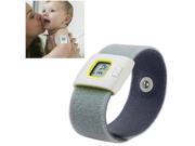 Wearable Health Monitor Wristband Bluetooth Smart Thermometer for Babies Children Yellow