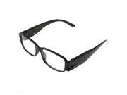 UV Protection White Resin Lens Reading Glasses with Currency Detecting Function 3.50D