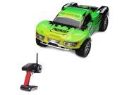 Wltoys A969 1 18 Scale 2.4G 4WD RTR High Speed Buggy RC Car Green