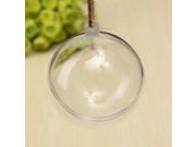 Christmas Clear Bauble Ornament Gift Present