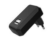 DL AC60 5V 2A AC Charger EU Plug Dual USB Port For Tablet