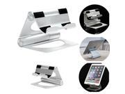 Aluminum Adjustable Multi angle Folding Holder Stand For Tablet Cellphone