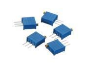 5Pcs 100K 3296W 3296 Trimmer Potentiometer Variable Resistor