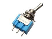 5Pcs SPDT 3 Pins Toggle Switch AC 125V 6A ON ON 2 Position