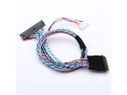 40Pin 2 Channel 6 Bit LED LCD LVDS Screen Cable For 10.1 15.6 14 Inch Display