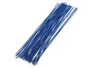 4 X 50Pcs Blue Two Ends With Tin plated 20cm Breadboard Jump Cable