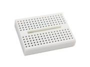5Pcs White 170 Holes Mini Solderless Prototype Breadboard For Arduino
