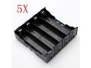 5Pcs E1A1 ABS Battery Box Holder For 4 x 18650