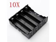 10Pcs E1A1 ABS Battery Box Holder For 4 x 18650