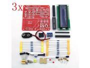 3Pcs DIY Multifunction Transistor Tester Kit For LCR ESR Transistor PWM Signal Generator M328