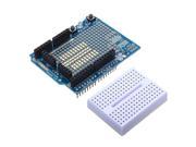 5Pcs 328 ProtoShield Prototype Expansion Board Compatible Arduino With Mini Breadboard