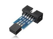 10Pcs 10Pin Convert To Standard 6Pin Adapter Board For ATMEL STK500 AVRISP USBASP