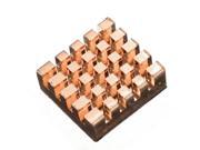 15 Pcs Pure Copper Heatsink Cooling Fin Kit For Raspberry Pi