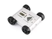 DIY 4WD Aluminum Mobile Smart Robot Car Platform Kit For Arduino