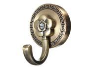 Retro Clothes Single Hooks Coat Hat Robe Holder Wall Hanger Zinc Alloy