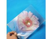 Full Page Magnifying Sheet Fresnel Lens 3X Magnification PVC Magnifier