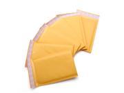 10pcs 130*210mm 40mm Bubble Envelope Yellow Color Kraft Paper Bag Mailers Envelope
