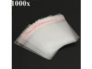 5*7CM Self Adhesive Seal Clear Transparent OPP Plastic Bag 1000pcs