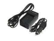 Portable Travel Battery AC Car Charger Kit For Nikon EN EL14 DSLR D5100 D3100
