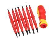7pcs Multi purpose Insulated Screwdriver Tools Electrical Handle
