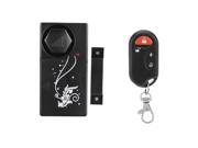 Forecum FK 9806 Smart Home Magnetic Sensor Alarm 1 Magnetic Sensor 1 Remote Controller Black