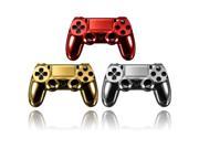 Chrome Plating Housing Shell Parts Case For PS4 Controller DualShock 4 Gold