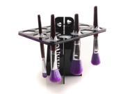 Black Collapsible 14 Big Makeup Brush Drying Rack Holder Stand