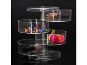 Acrylic Rotating Makeup Cosmetic Storage Tool Case Organizer