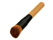 Wooden Handle Multi Function Blush Makeup Powder Foundation Brush