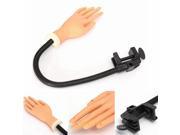 Flexible Soft Nail Practice Trainer Hand Tool With Holder Stand