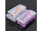 Plastic Cosmetic Nail Art Pill Storage Organizer Container Case Box 02