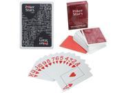 Plastic Poker Playing Cards Sealed Standard Casino Regular Size Black