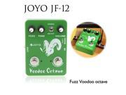 JOYO JF 12 Guitar Effect Pedal Fuzz Effect Voodoo Octave True Bypass