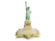 3D Paper Jigsaw Puzzle The Statue of Liberty DIY Model B668 11