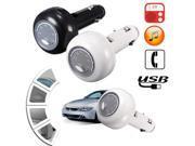 Handfree Car MP3 Player FM Transmitter Charger For IPhone 6 5 Samsung Black