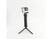 3 Way Tripod Stand Handle Rod Self For GoPro Hero4 3 SJ4000 Xiaoyi